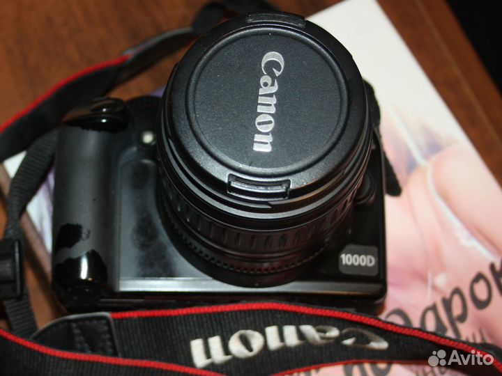 Зеркальный фотоаппарат canon eos 1000 d