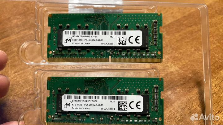 Оперативная память ddr4 8gb sodimm