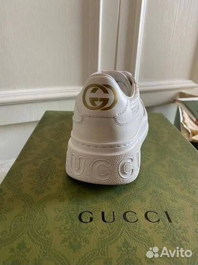 Кеды мужские кожаные Gucci 39-45