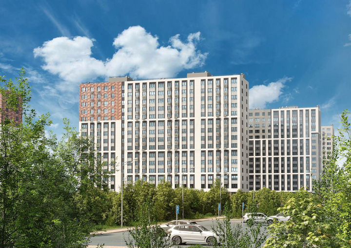 3-к. квартира, 88,4 м², 6/16 эт.