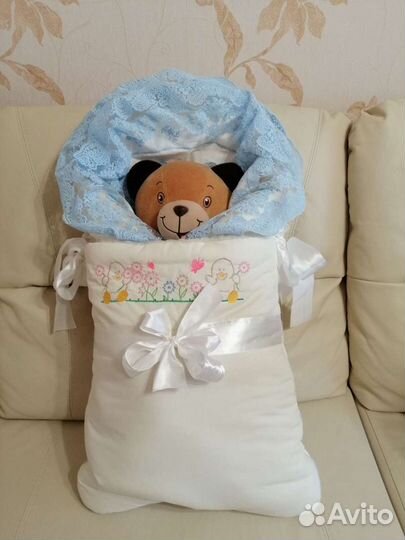 Конверт на выписку зимний