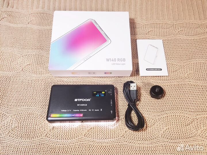 Накамерный RGB-светильник (новый)