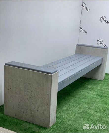 Бетонные лавочки на заказ и в наличии