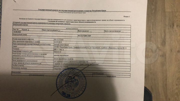 Участок 6 сот. (ИЖС)