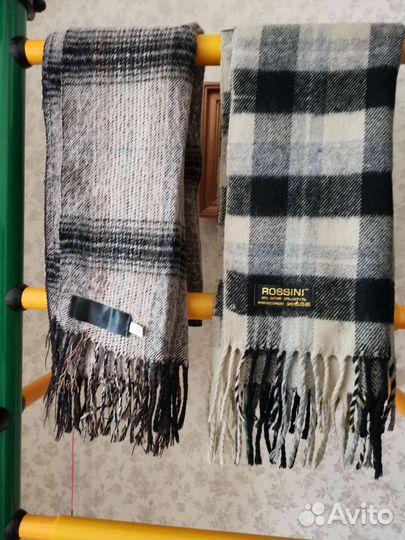 Шарфы мужские мохеровые и классические. Шапки вяза