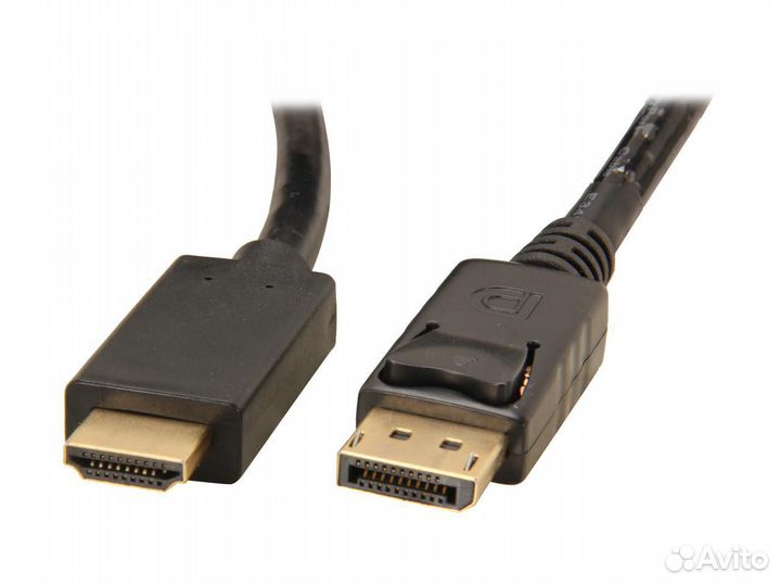 Кабель Display Port - hdmi 1 метр