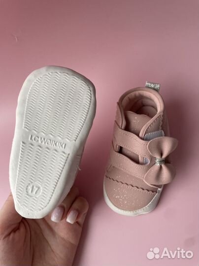 Пинетки для девочки