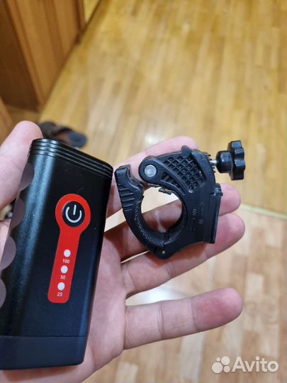 Велофонарь передний