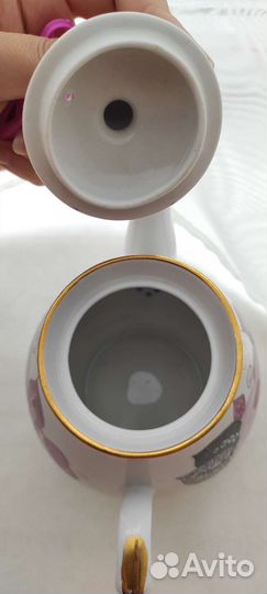 Фарфоровый Заварочный чайник СССР