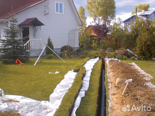 Водопровод, канализация, проколы под дорогой