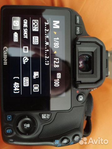 Фотоаппарат canon 100d body
