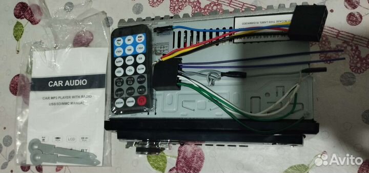 Автомагнитола 1 DIN с Bluetooth, AUX, USB