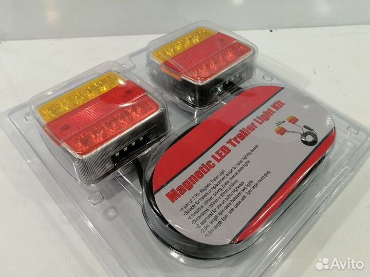 Фонари светодиоды на магнитах с проводкой и вилкой