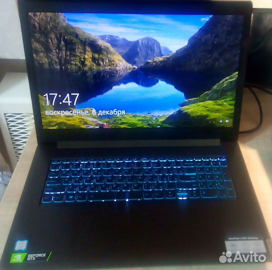 Игровой ноутбук lenovo IdeaPad l340-17irh gaming