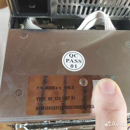 Asic whatsminer м 20, м 21 56-58тх, м30s++ 106тх