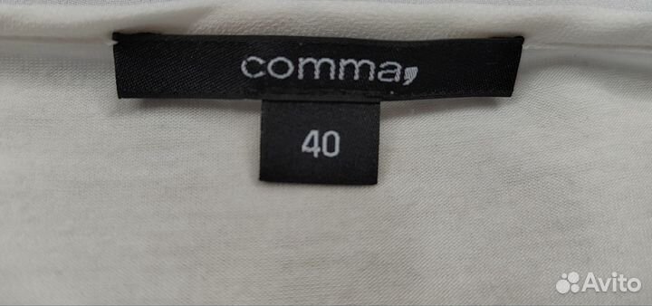 Блуза Comma 46 48 белая Германия