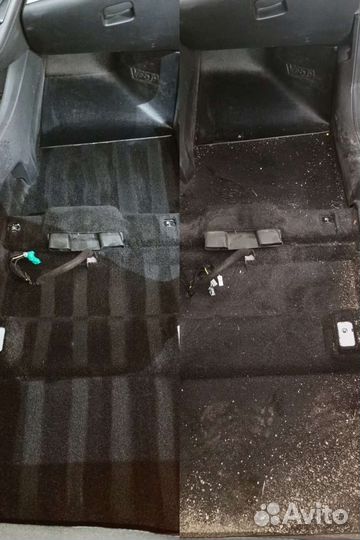 Химчистка салона автомобиля и сухой туман