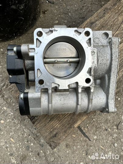 Дросельная заслонка 1,6 8 клоп. Гранта datsun