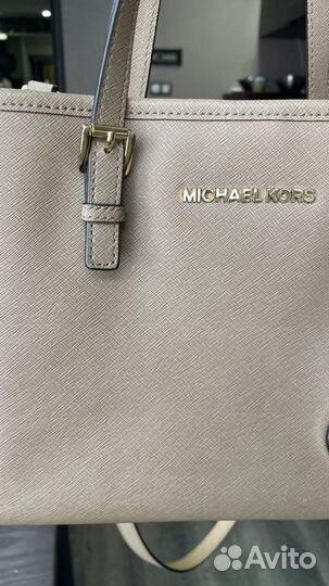 Сумка michael kors оригинал бежевая
