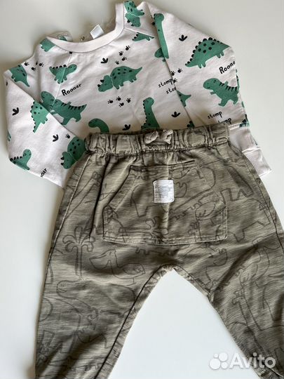 Пакет одежды на мальчика Zara H&m 92/98