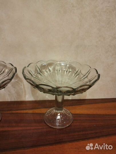 Конфетница хрусталь СССР