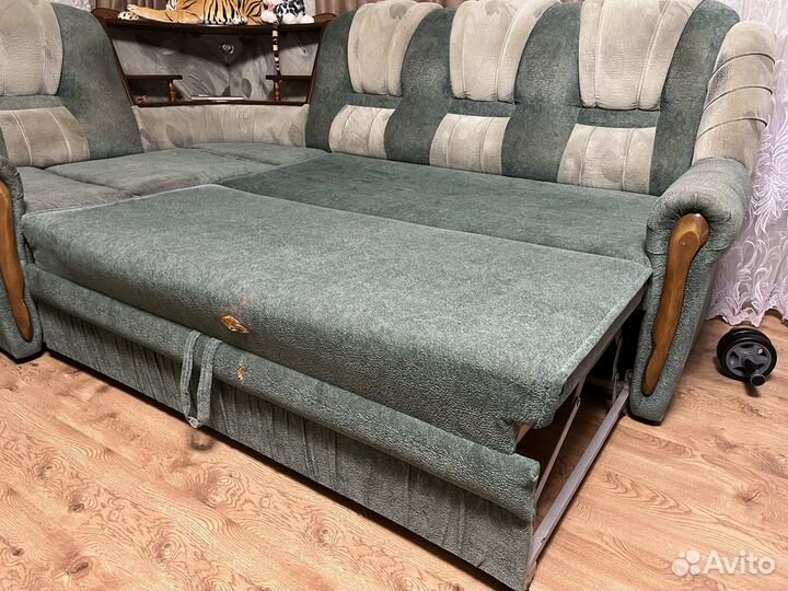 Угловой диван бу