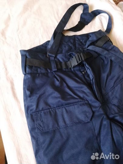 Новый Полукомбинезон зимний рабочий р52-54