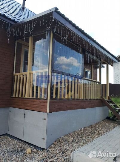 Жидкие окна для беседки