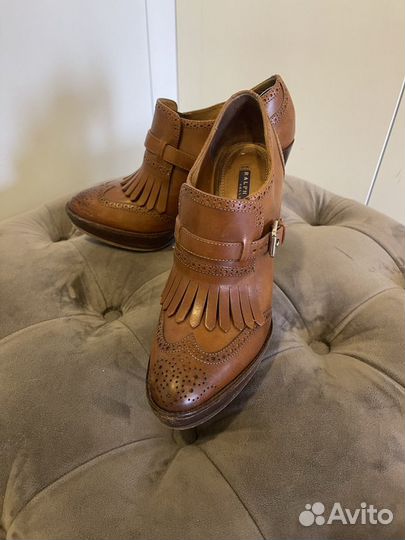 Ralf lauren полуботинки 38,5 (оригинал)