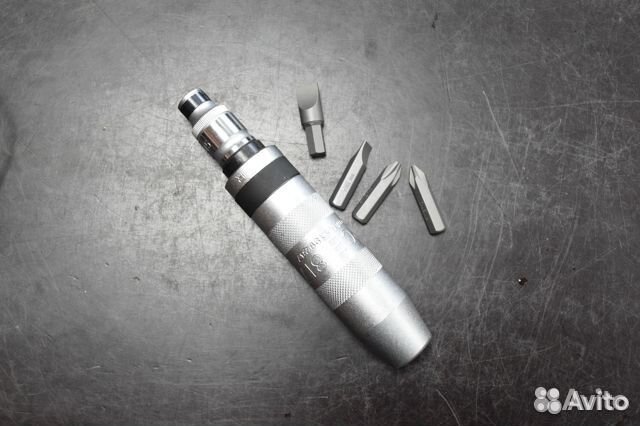 Отвертка ударная с битами PH и SL 6пр force