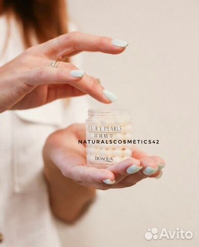 Антивозрастной крем для лица с жемчужной пудрой