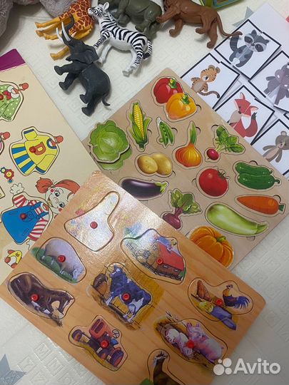 Игрушки пакетом для малышей