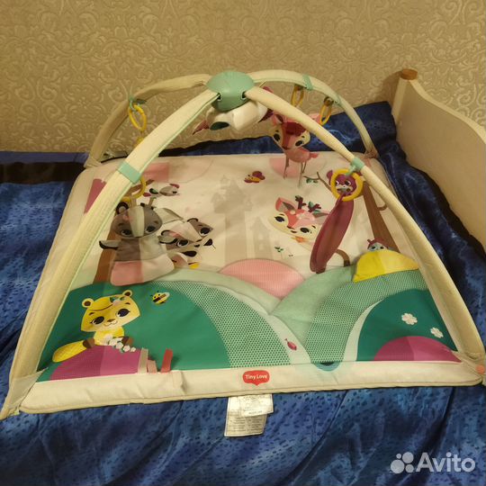 Развивающий коврик Карусель и мини на люльку