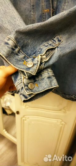 Джинсовка джинсовая куртка zara джинсовая рубашка