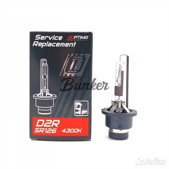 Ксеноновая лампа Optima D2R 4300K