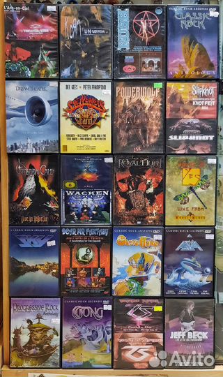 Музыка, концерты на DVD