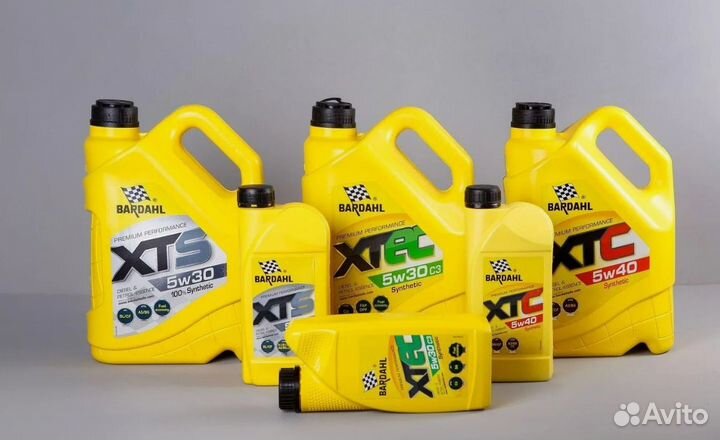 Моторное масло xtec 5W30 acea C2 син. (5л)