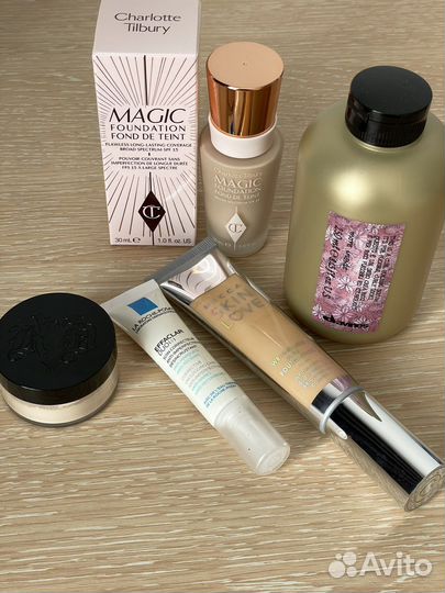 Тональный Charlotte Tilbury,Becca,стайлинг Davines