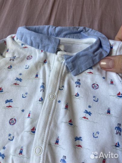 Petit bateau бодик детский 54