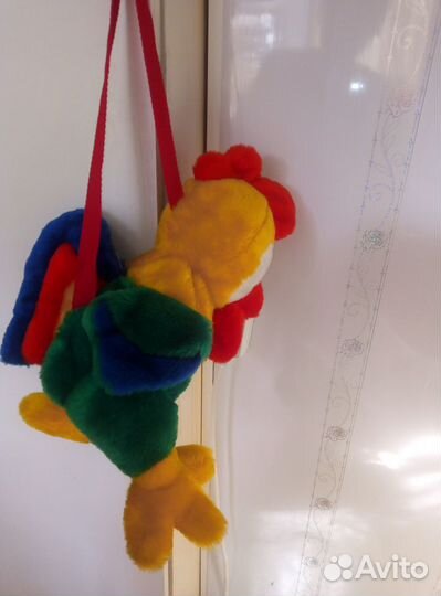 Рюкзачок для подарков с кармашком на замке