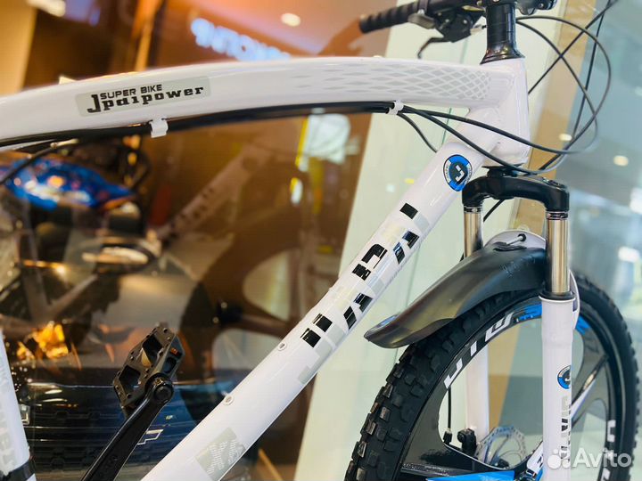 Велосипед на дисках Jiapai 26'' белый