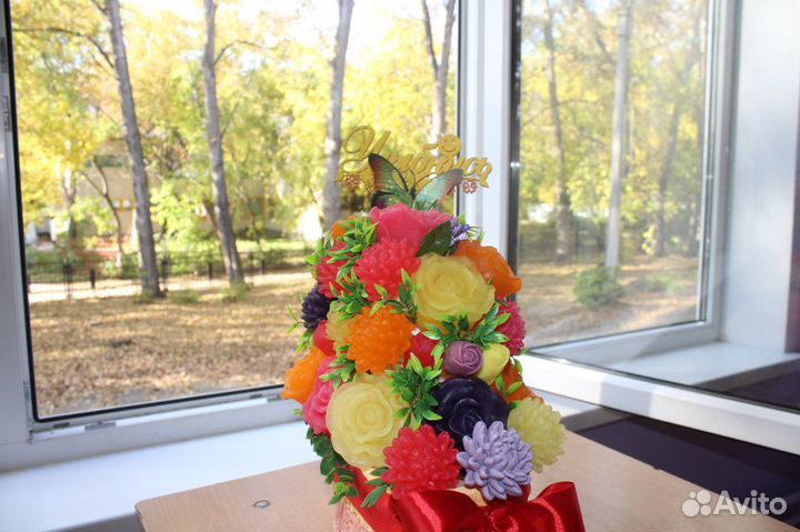 Букет из мыла