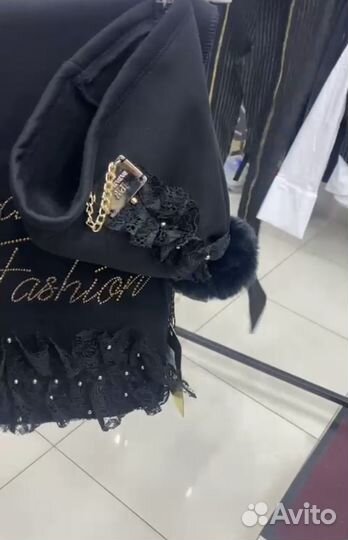 Комплект шапка шарф митинки