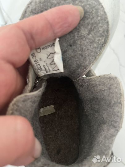 Ботинки демисезонные для девочки 24 размер