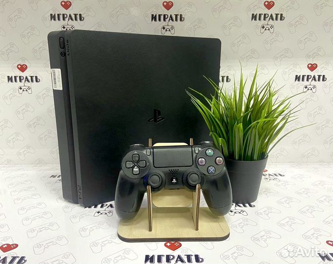 PS4 Slim 1 Tb + 1 год гарантии