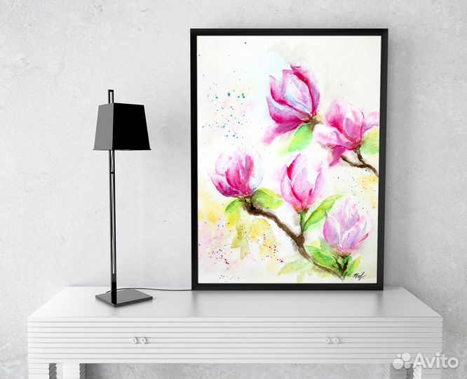 Картина акварелью 