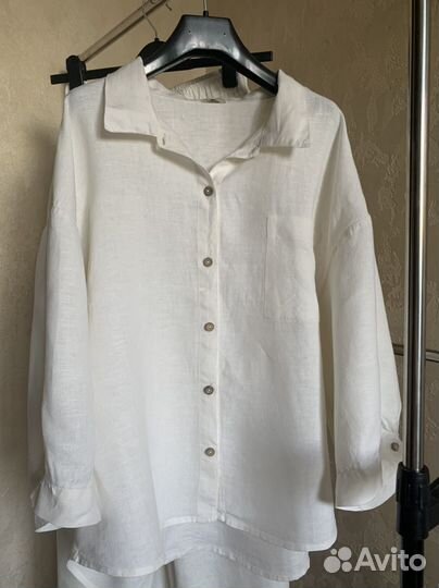 Костюм из льна