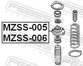 Опора заднего амортизатора правая (mazda 323 BA