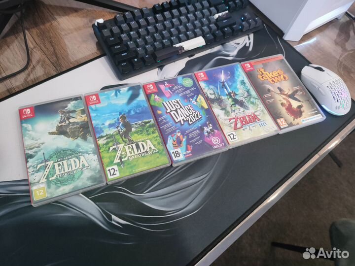 Игры для nintendo switch катриджи