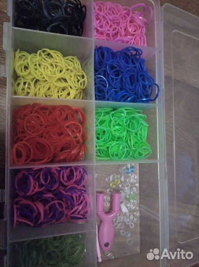 Набор резинок для плетения 8 цветов